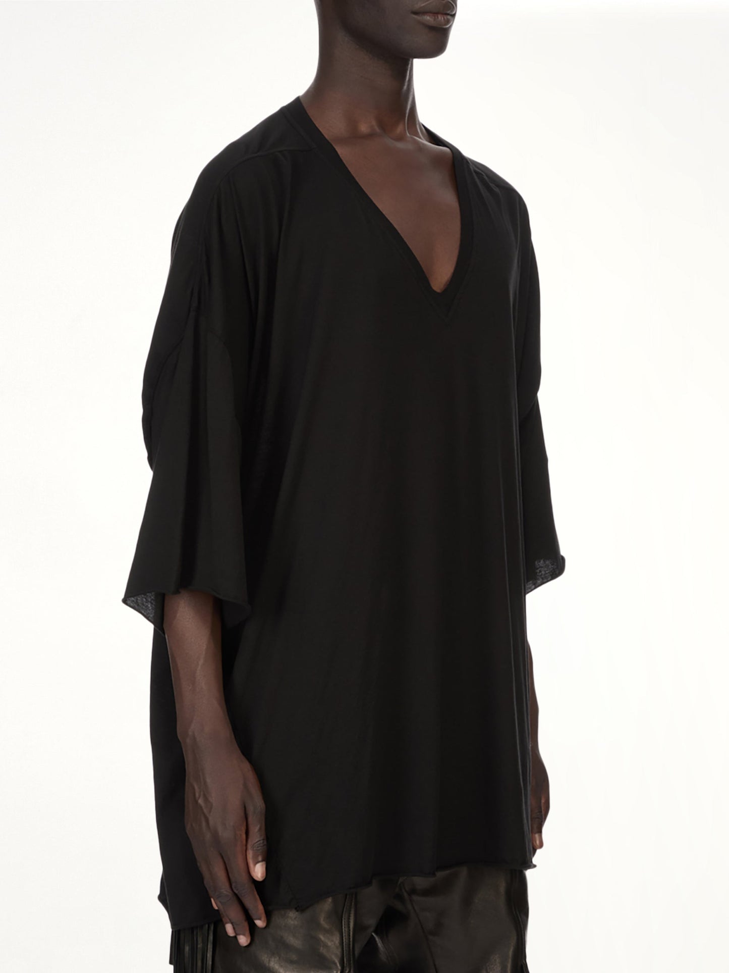 RICK OWENS V Tommy T-Shirt (Black)