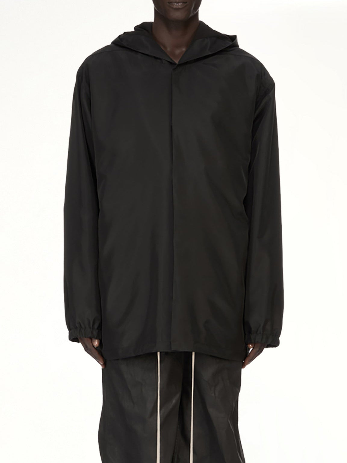 Image of Coats & Jackets. Product name - Temple Tour Jacket in Black colour by brand - RICK OWENS