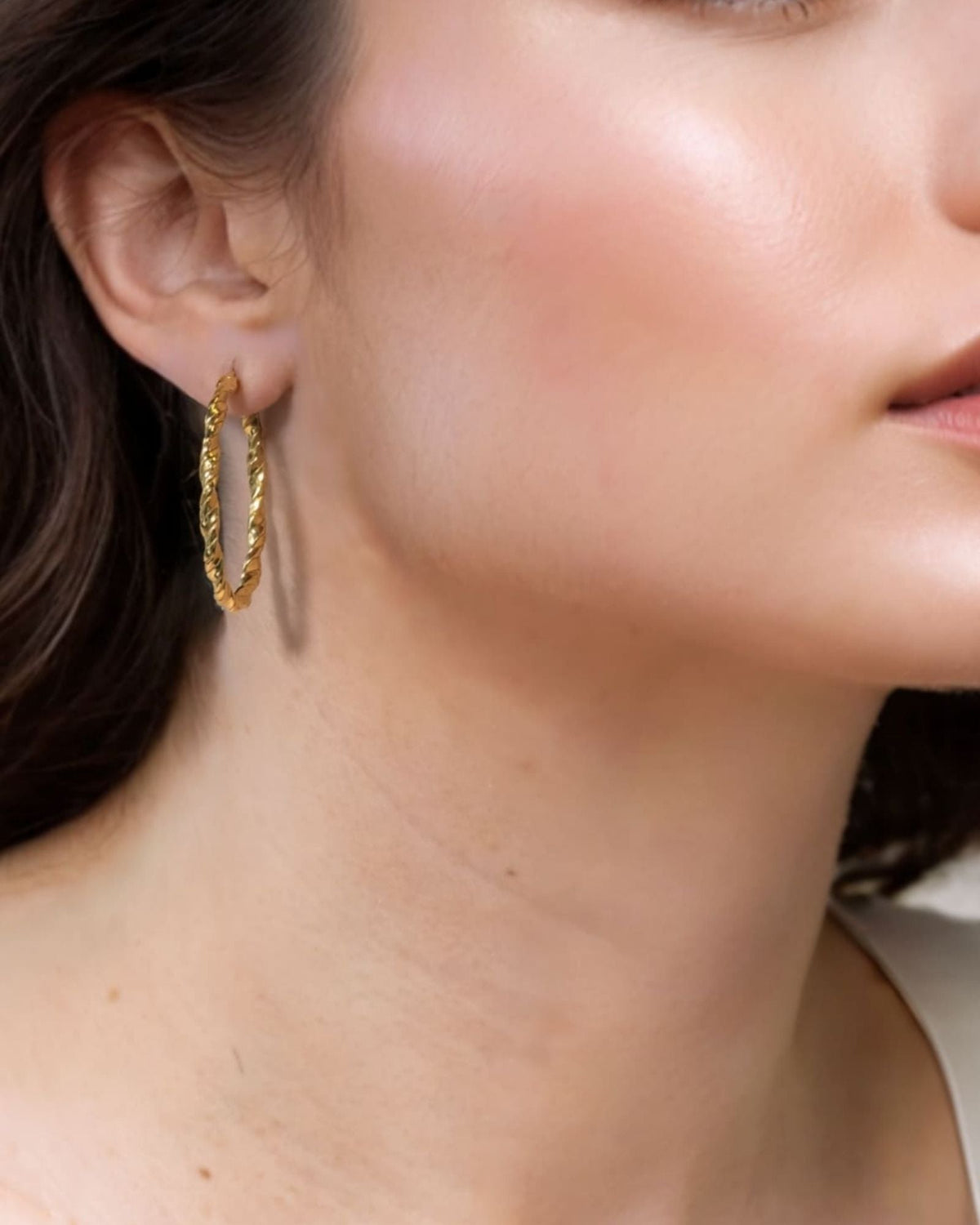 LAVANA Radiance Silver Hoop Earrings