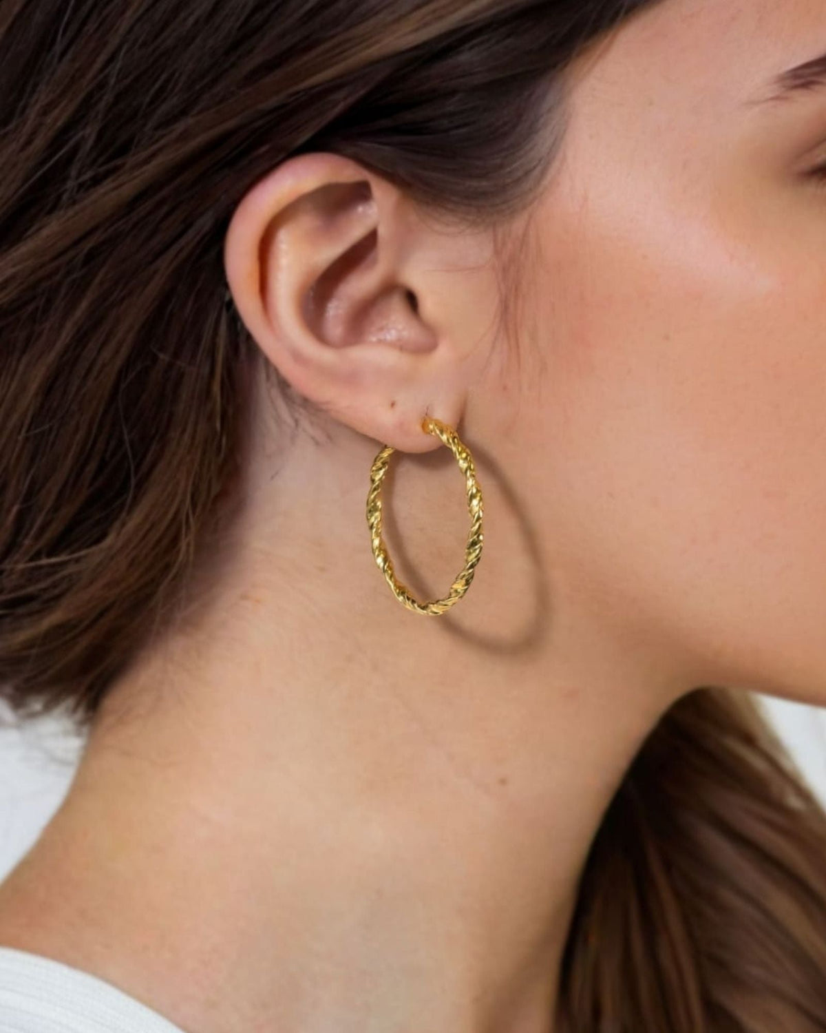 LAVANA Radiance Silver Hoop Earrings
