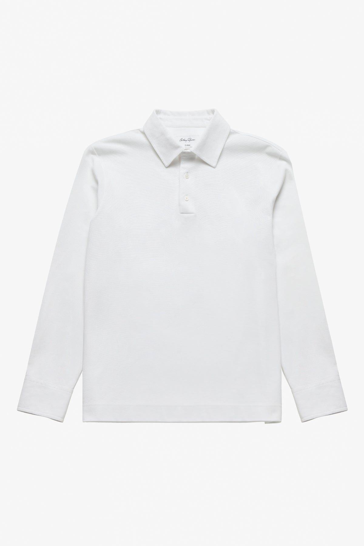 Anthony Squires Raffa Knitted Polo (White)