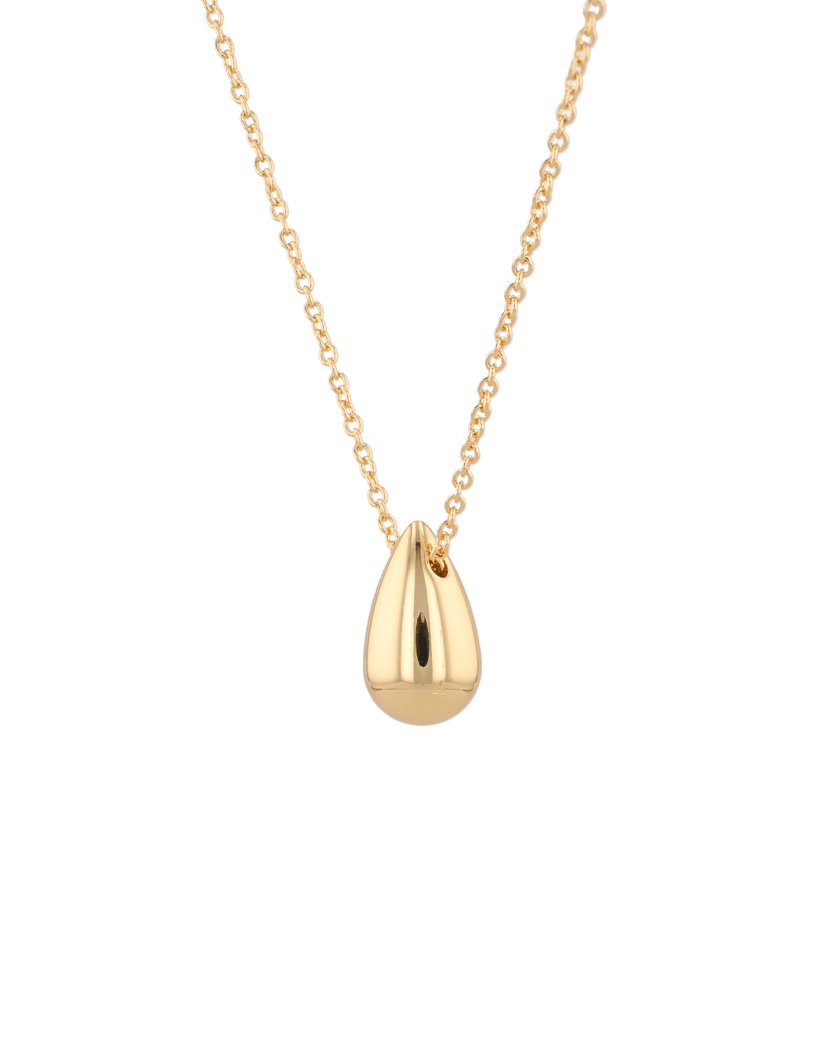 LAVANA Raindrop Gold Pendant Necklace