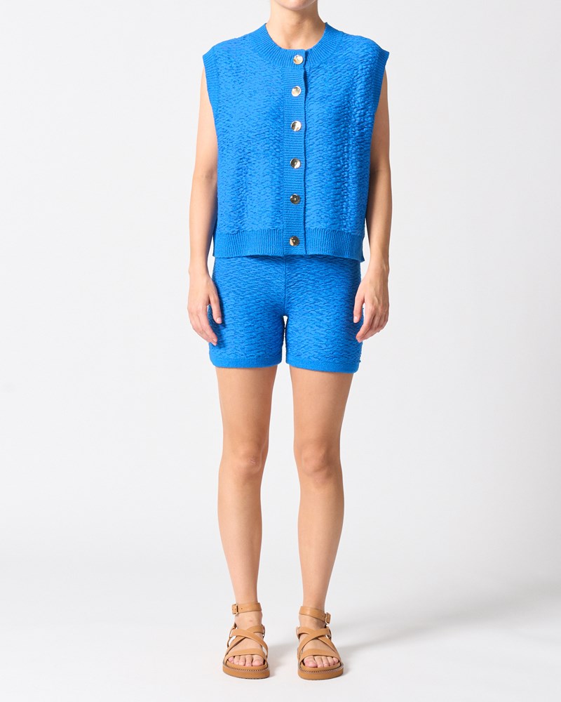 Walnut Melbourne Ravello Knit Vest (Blue)