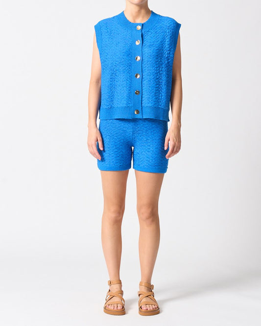 Walnut Melbourne Ravello Knit Vest (Blue)