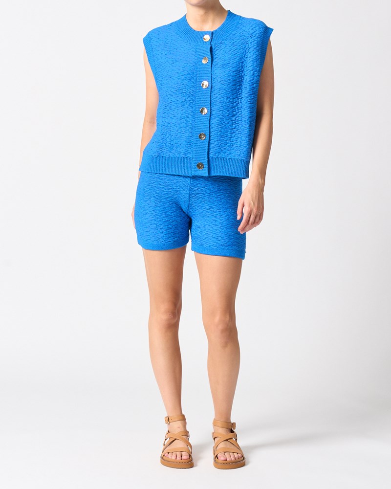 Walnut Melbourne Ravello Knit Vest (Blue)