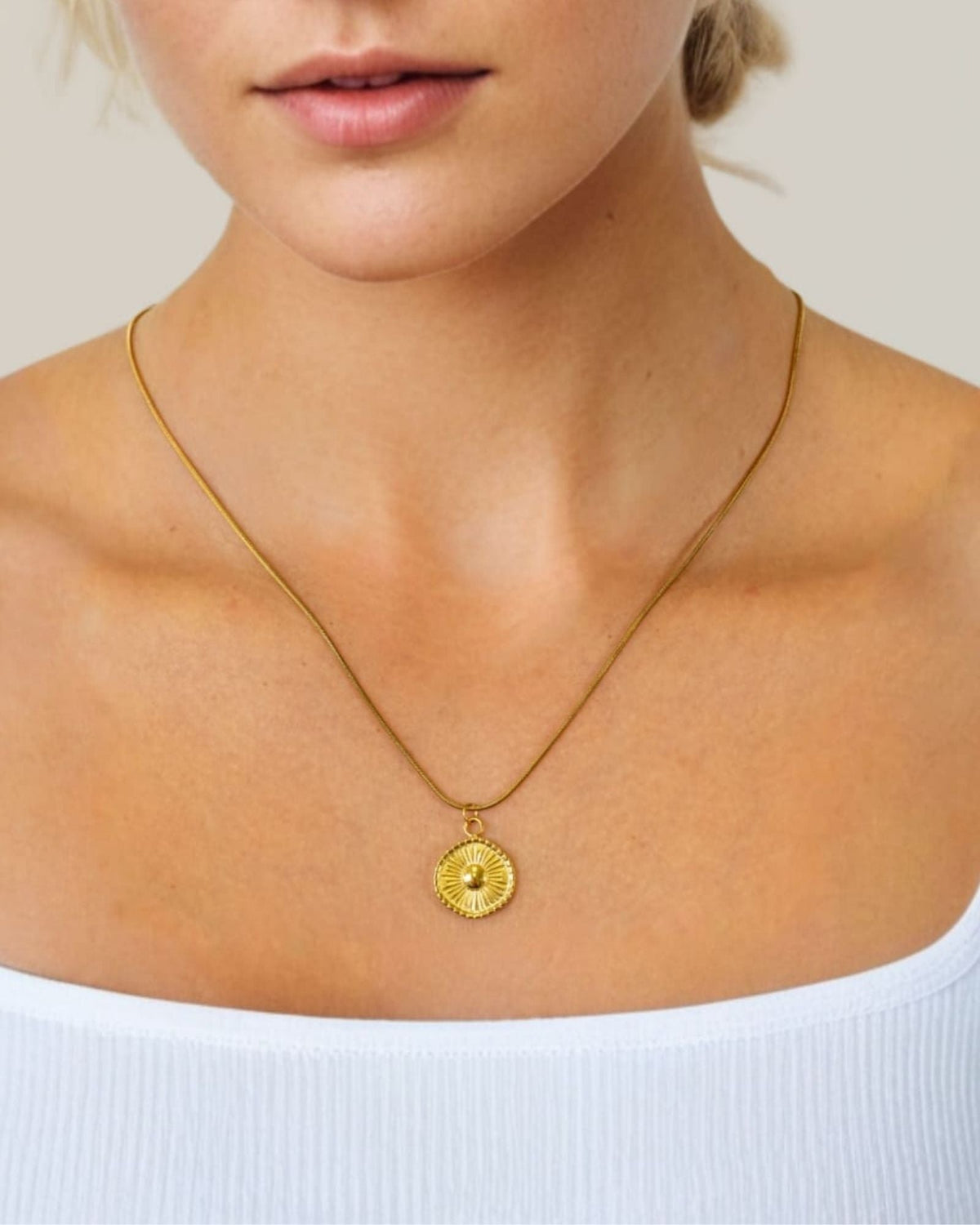 LAVANA Ray of Sun Gold Necklace