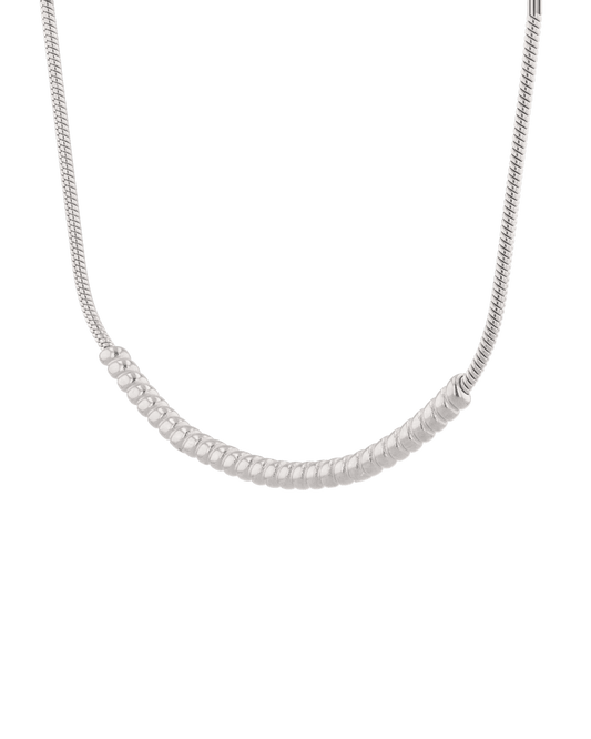 LAVANA Reflection Silver Chain Necklace