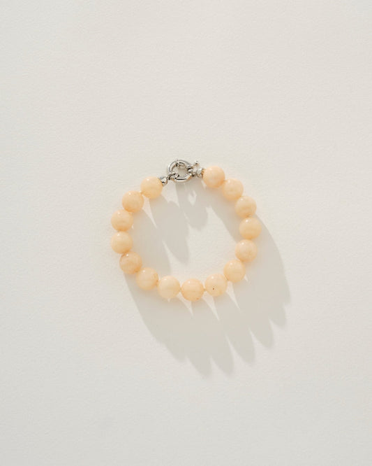 Image of Bracelets. Product name - Tuscany Bracelet Cream in colour by brand - Reliquia Jewellery