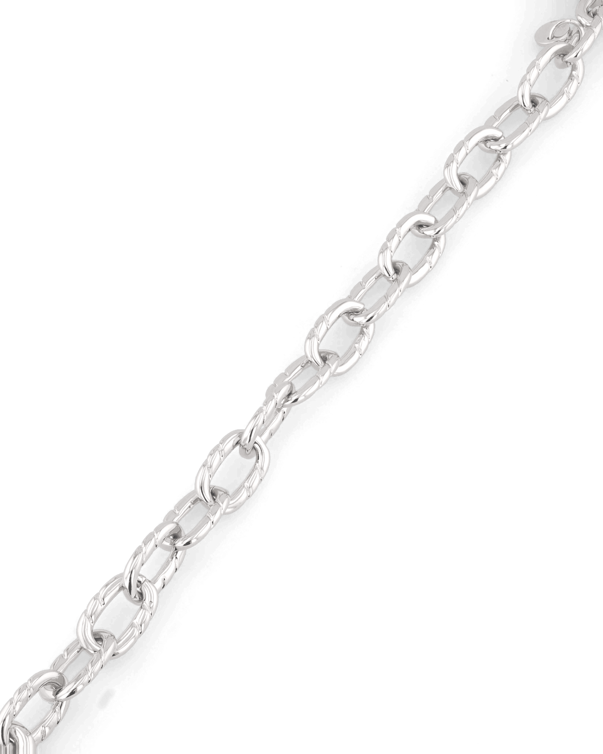 LAVANA Riviera Silver Link Bracelet