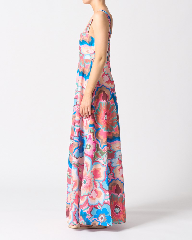 Walnut Melbourne Roma Dress (Bomba Di Fiori)