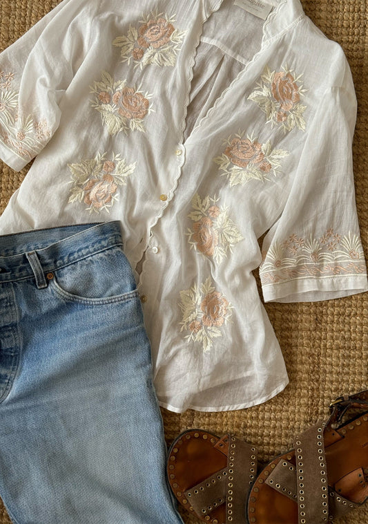 Auguste The Label Rosalie Blouse | Pre Order - Buy Now (Print)
