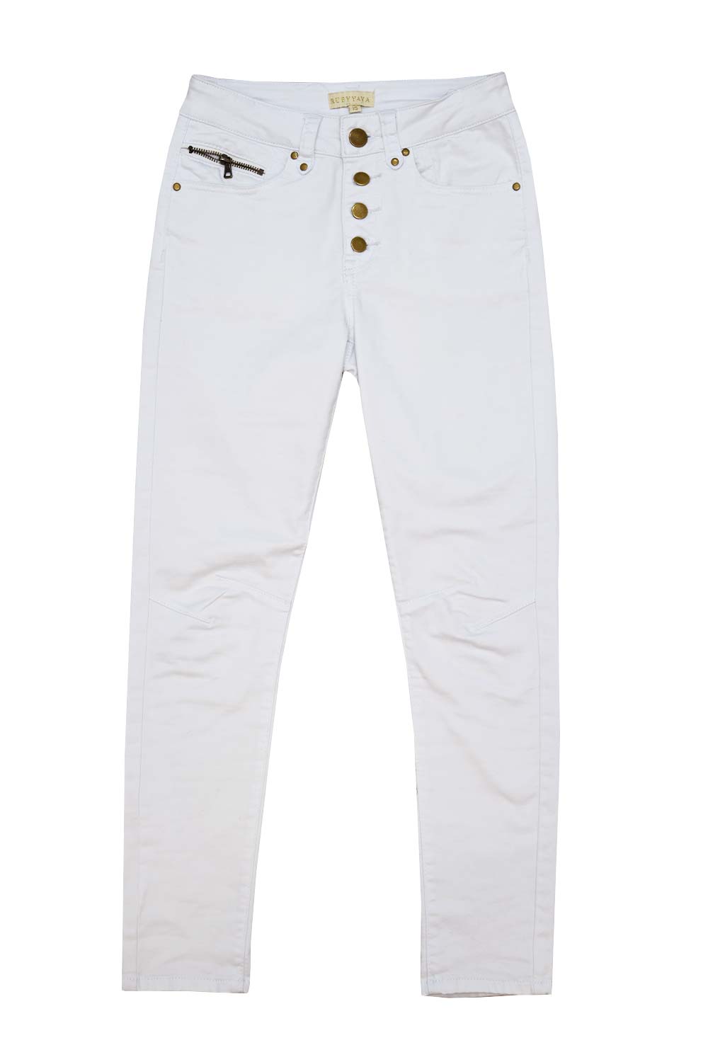 Rubyyaya Norma Jeans (White)