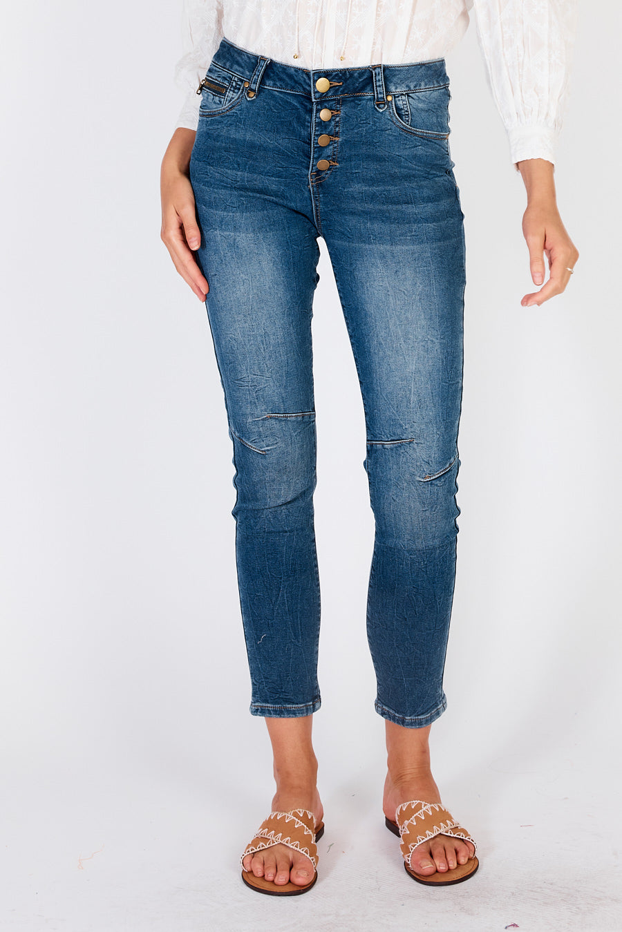 Rubyyaya Norma Jeans Denim (Blue)