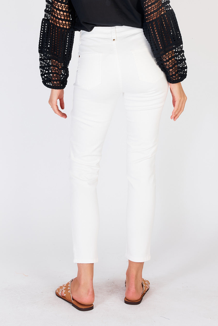 Rubyyaya Norma Jeans (White)