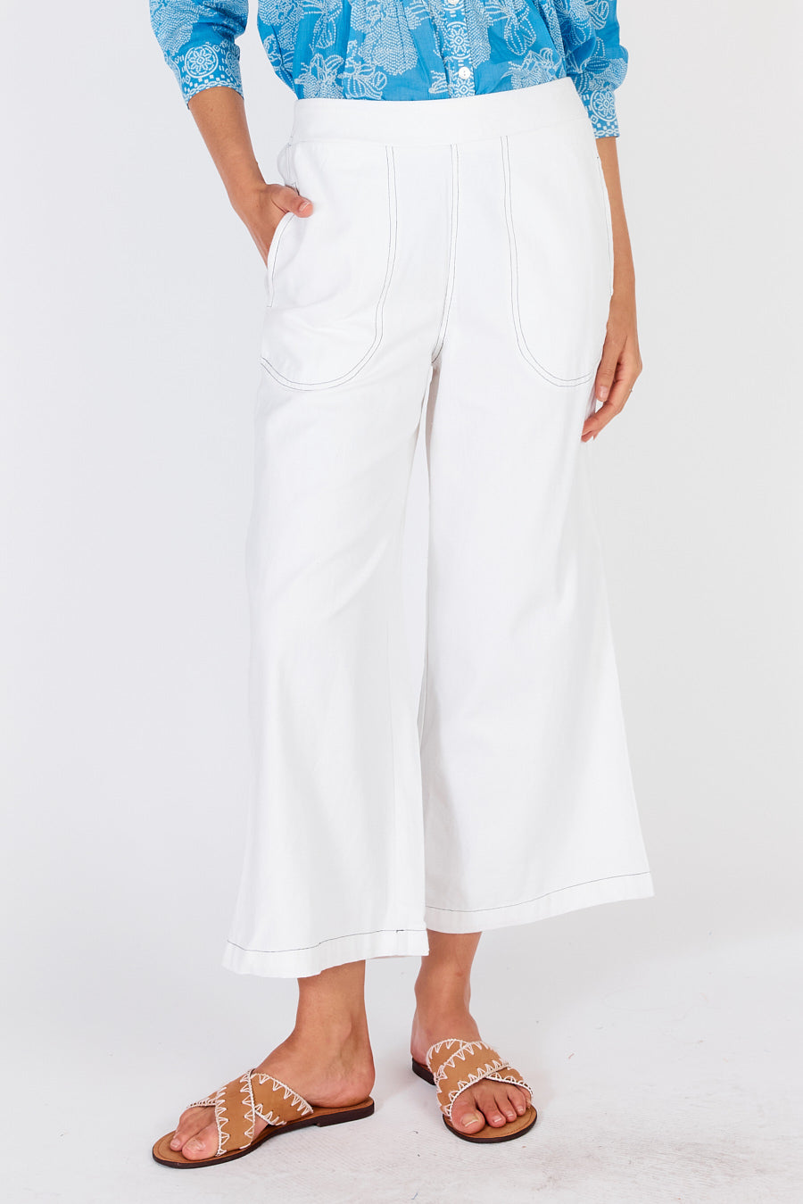 Rubyyaya Pula Pant (White)