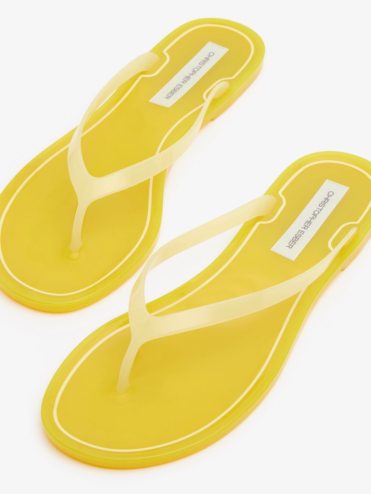 CHRISTOPHER ESBER Jo Flip Flop (Lemon)