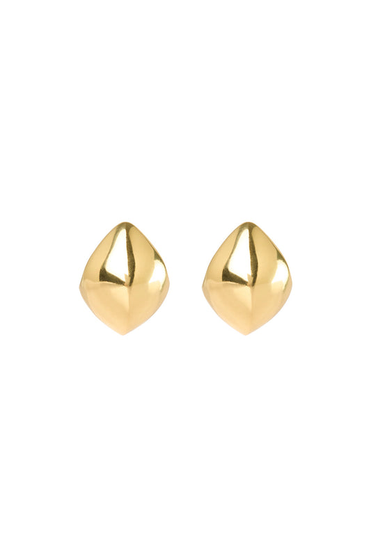 Image of Earrings. Productname: Irregular Bauble Small Earrings in GOLD TONE colour by brand - Manning Cartell