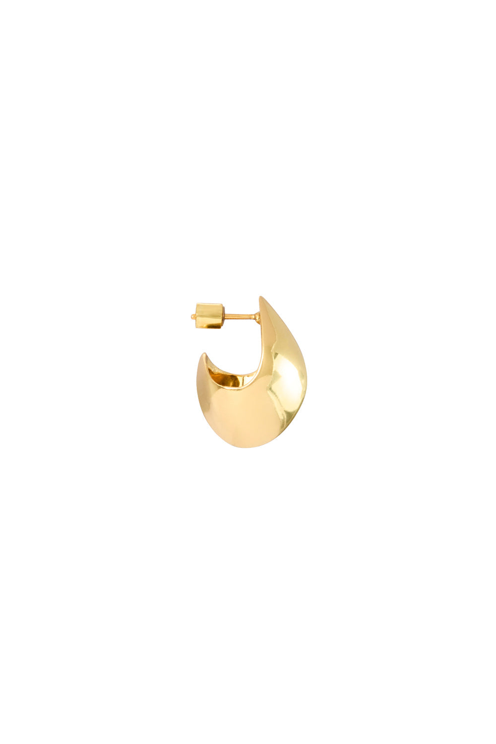 Irregular Bauble Small Earrings (Gold Tone)