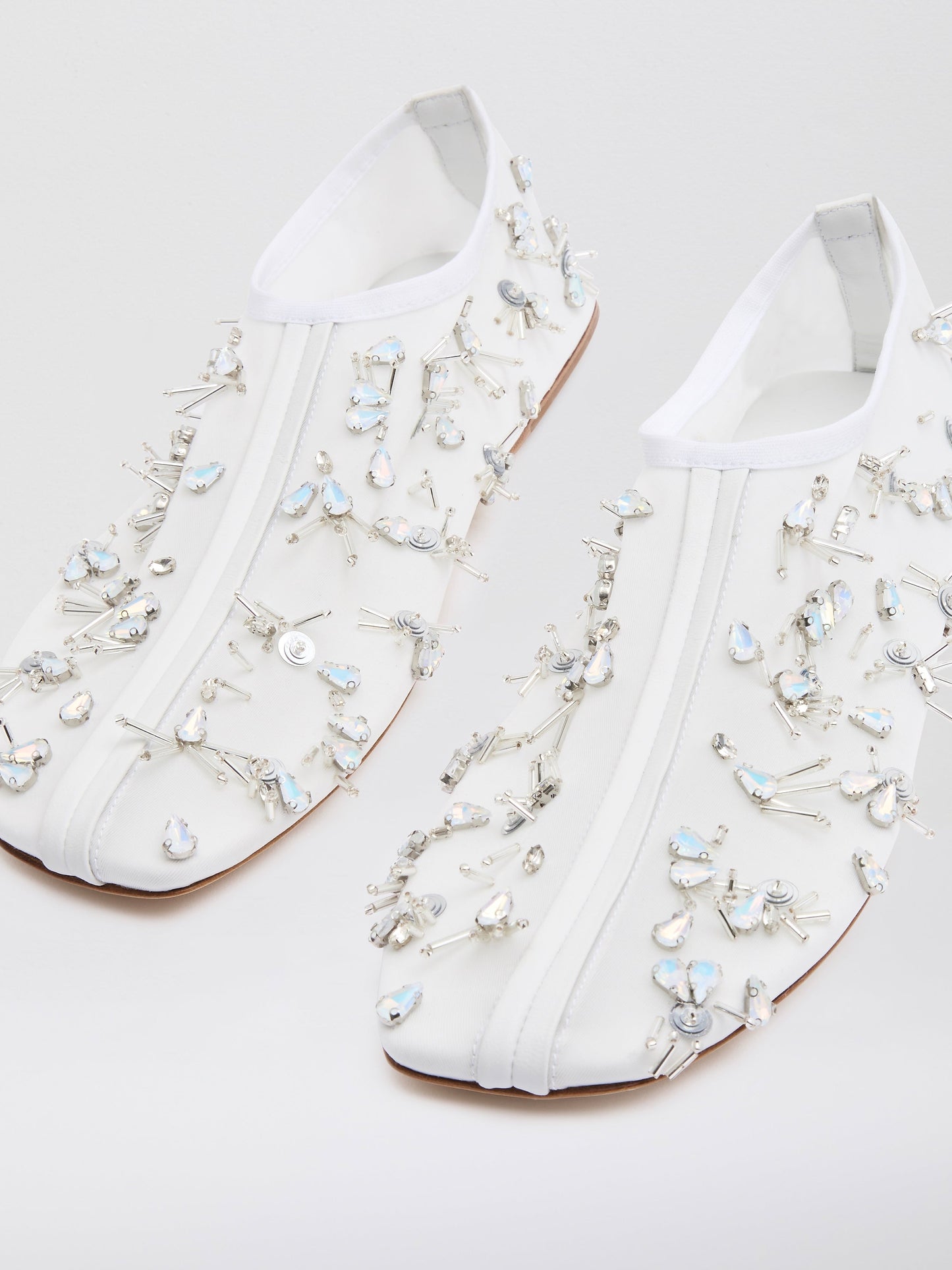 Christopher Esber Frosted Beaded Mesh (Flat)