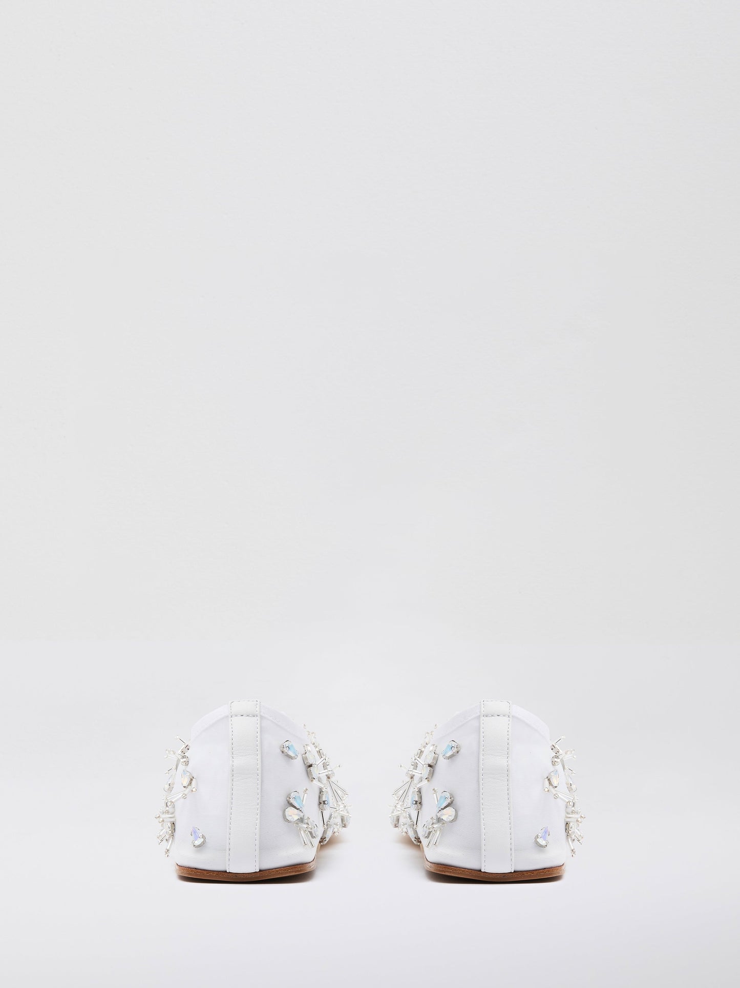 Christopher Esber Frosted Beaded Mesh (Flat)