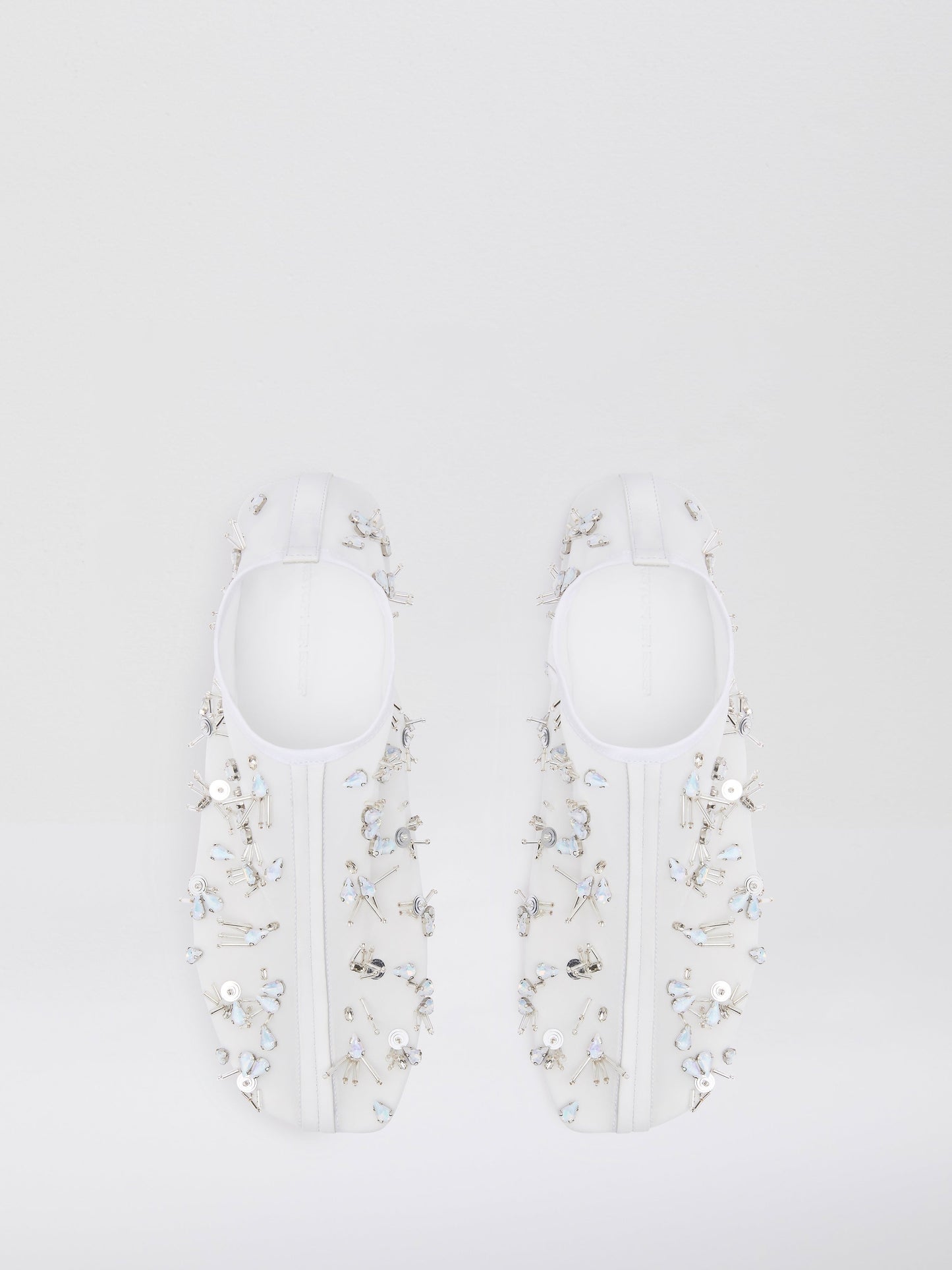 Christopher Esber Frosted Beaded Mesh (Flat)