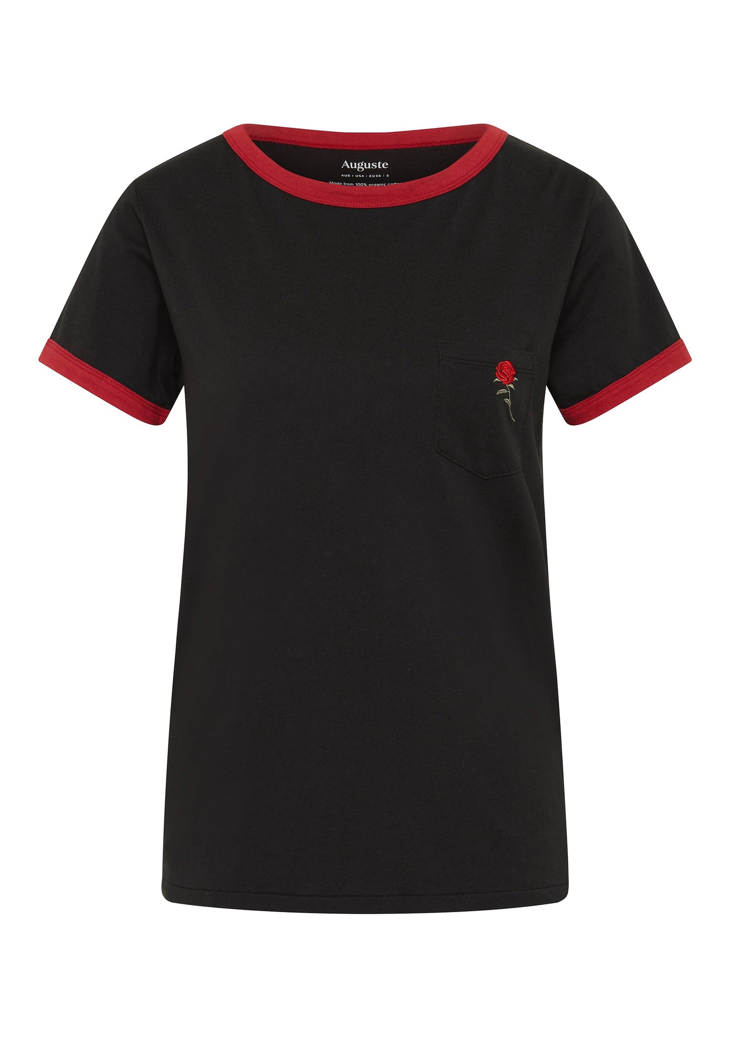Auguste The Label Carter Ringer Tee (Black)