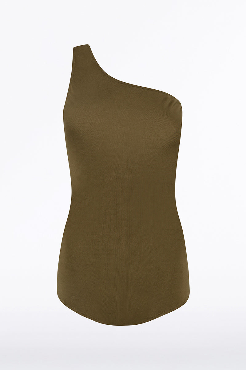 Carla Zampatti Matte Jersey Body Suit (Palm)