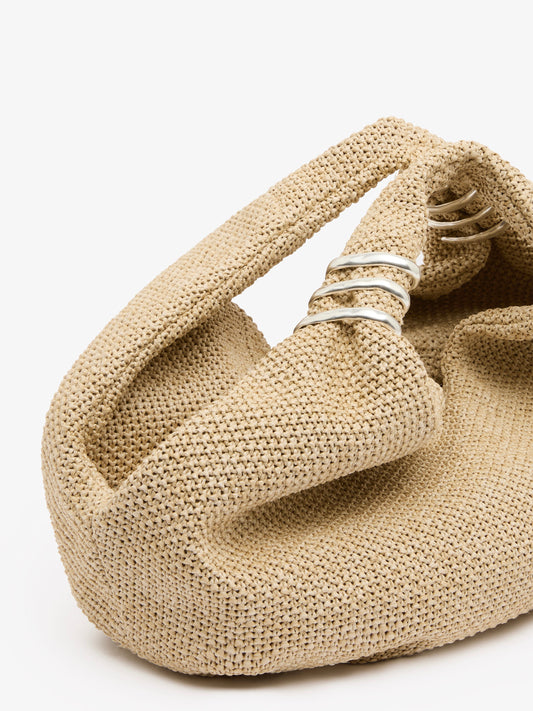 CHRISTOPHER ESBER Deia Raffia Mini Tote (Natural)