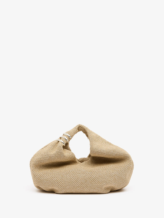 Image of Bags. Product name - Deia Raffia Mini Tote in Natural colour by brand - CHRISTOPHER ESBER