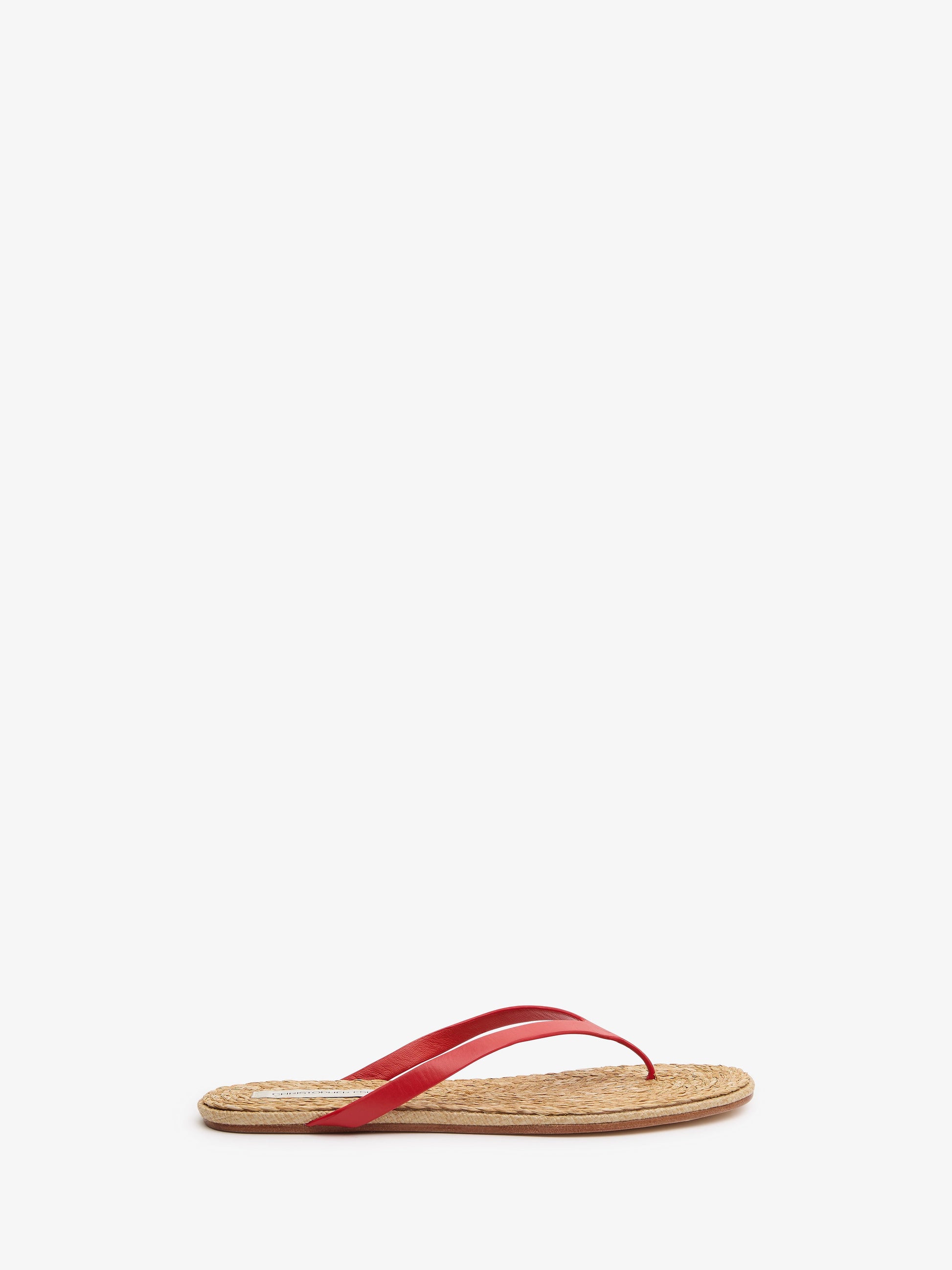 Image of Sandals. Product name - Palma Flip Flop in Natural colour by brand - CHRISTOPHER ESBER