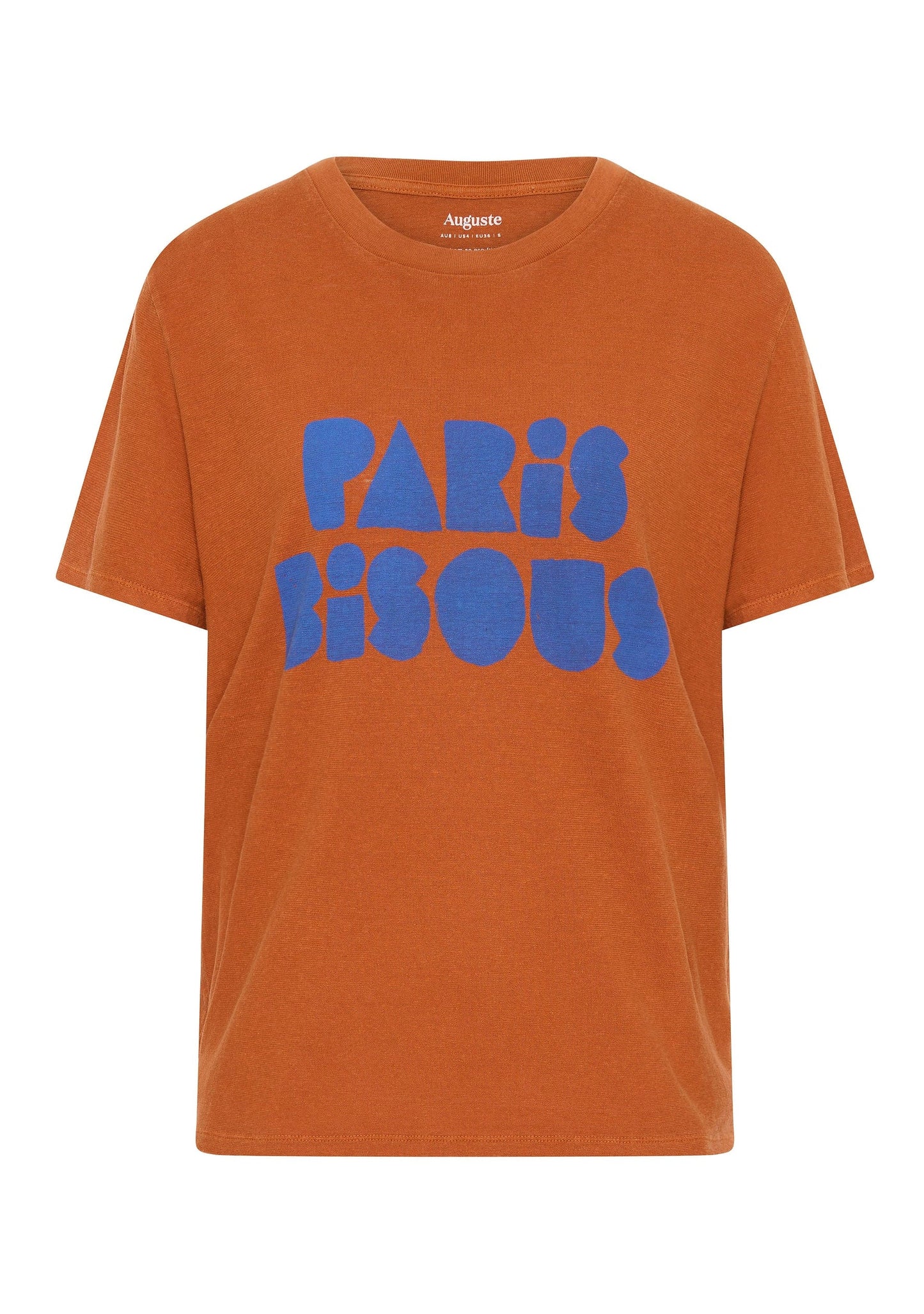 Auguste The Label Paris Kisses Classic Tee (Yellow/Orange)
