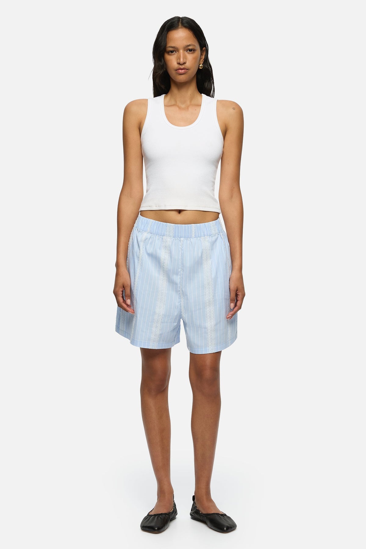 Blanca Studio Bronte Lace Shorts Preorder (Blue)