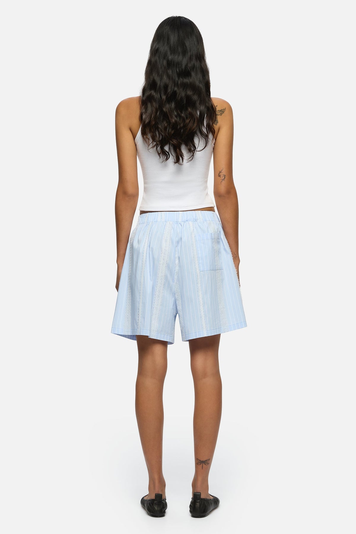 Blanca Studio Bronte Lace Shorts Preorder (Blue)