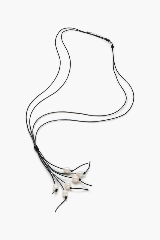 Image of Necklaces. Product name - Ellison Necklace White in White colour by brand - Reliquia Jewellery