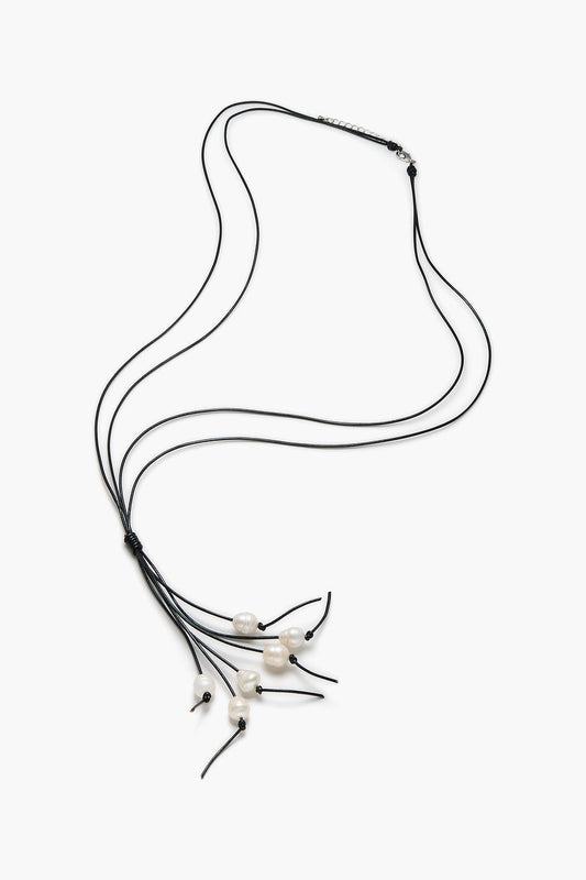 Image of Necklaces. Product name - Ellison Necklace White in colour by brand - Reliquia Jewellery