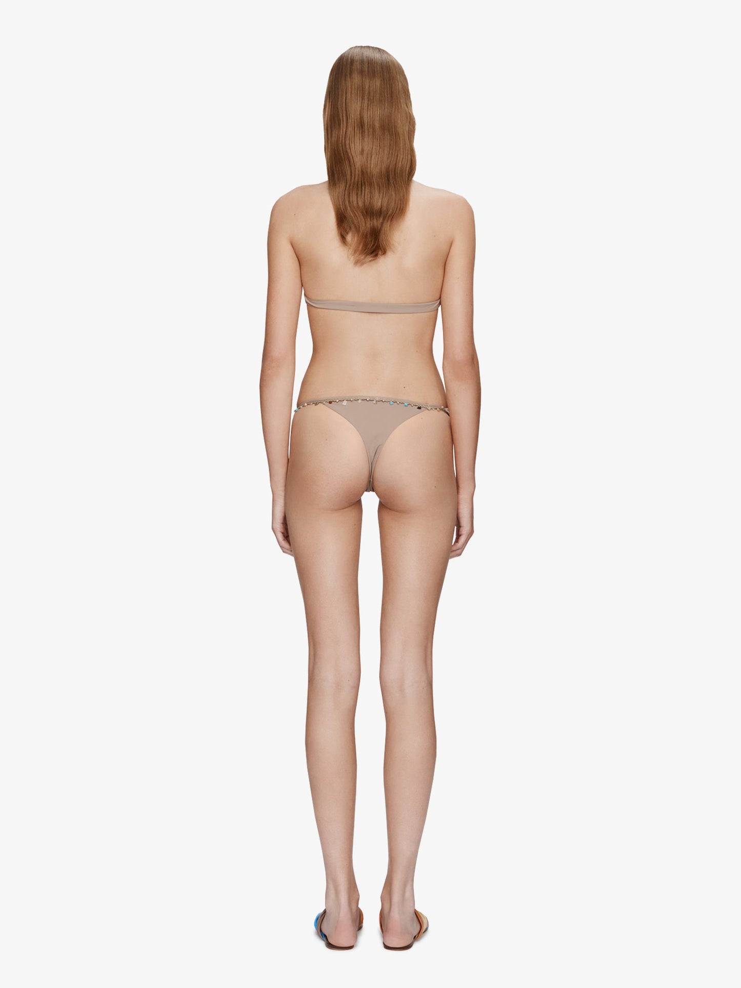 CHRISTOPHER ESBER Beach Quartz Minuscule Bikini Top (Terra)