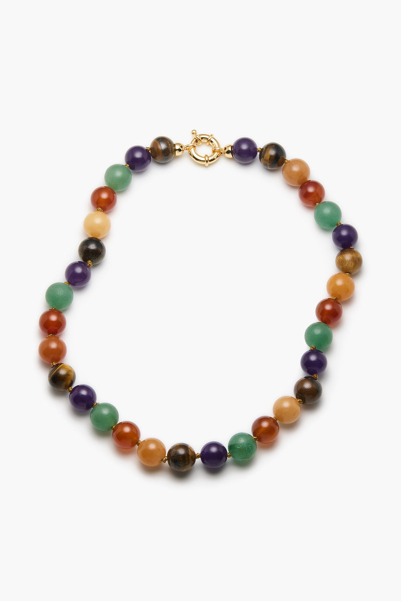 Image of Necklaces. Product name - Toga Necklace Sunset in Sunset colour by brand - Reliquia Jewellery