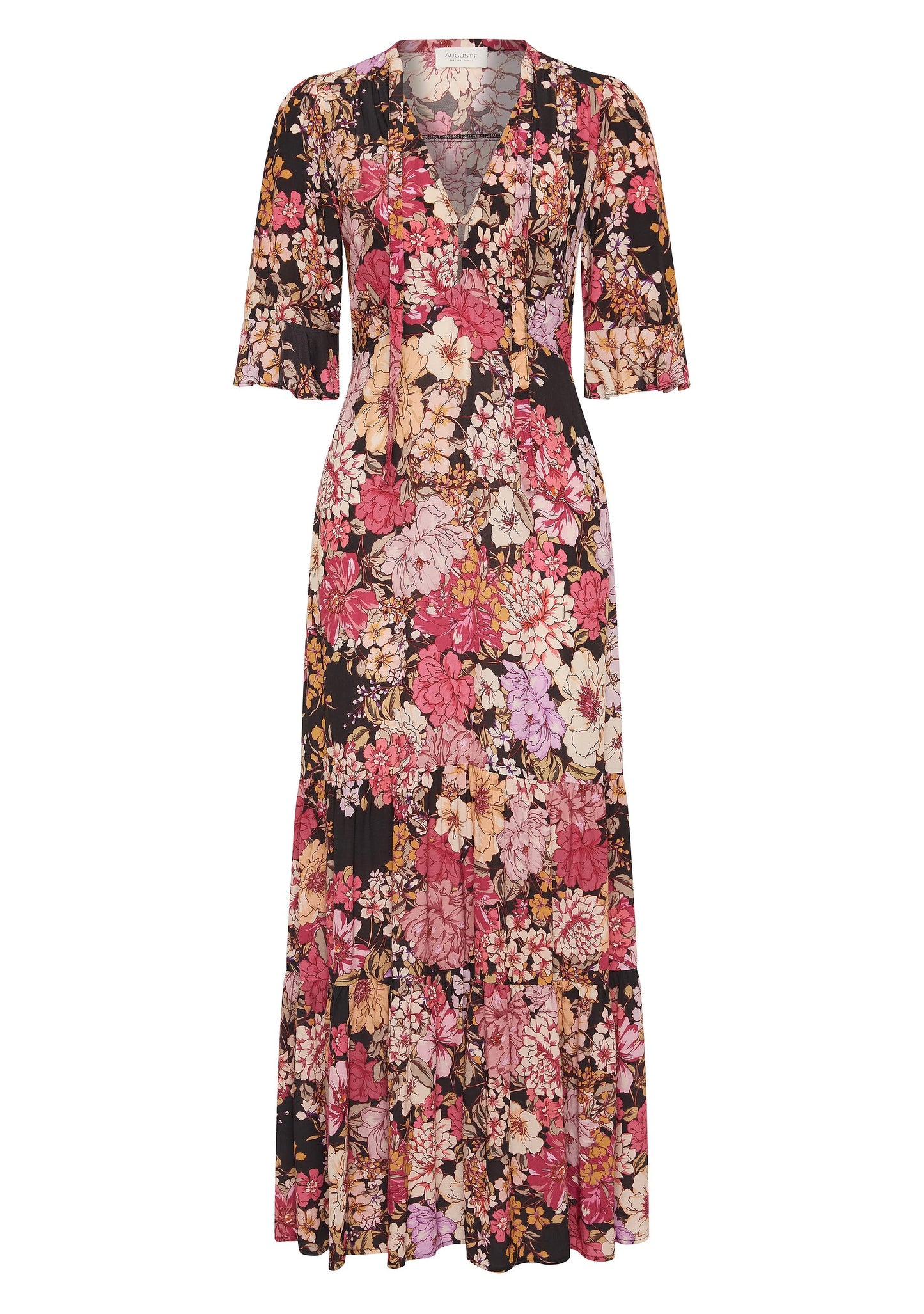 Auguste The Label Viola Maxi Dress (Black)