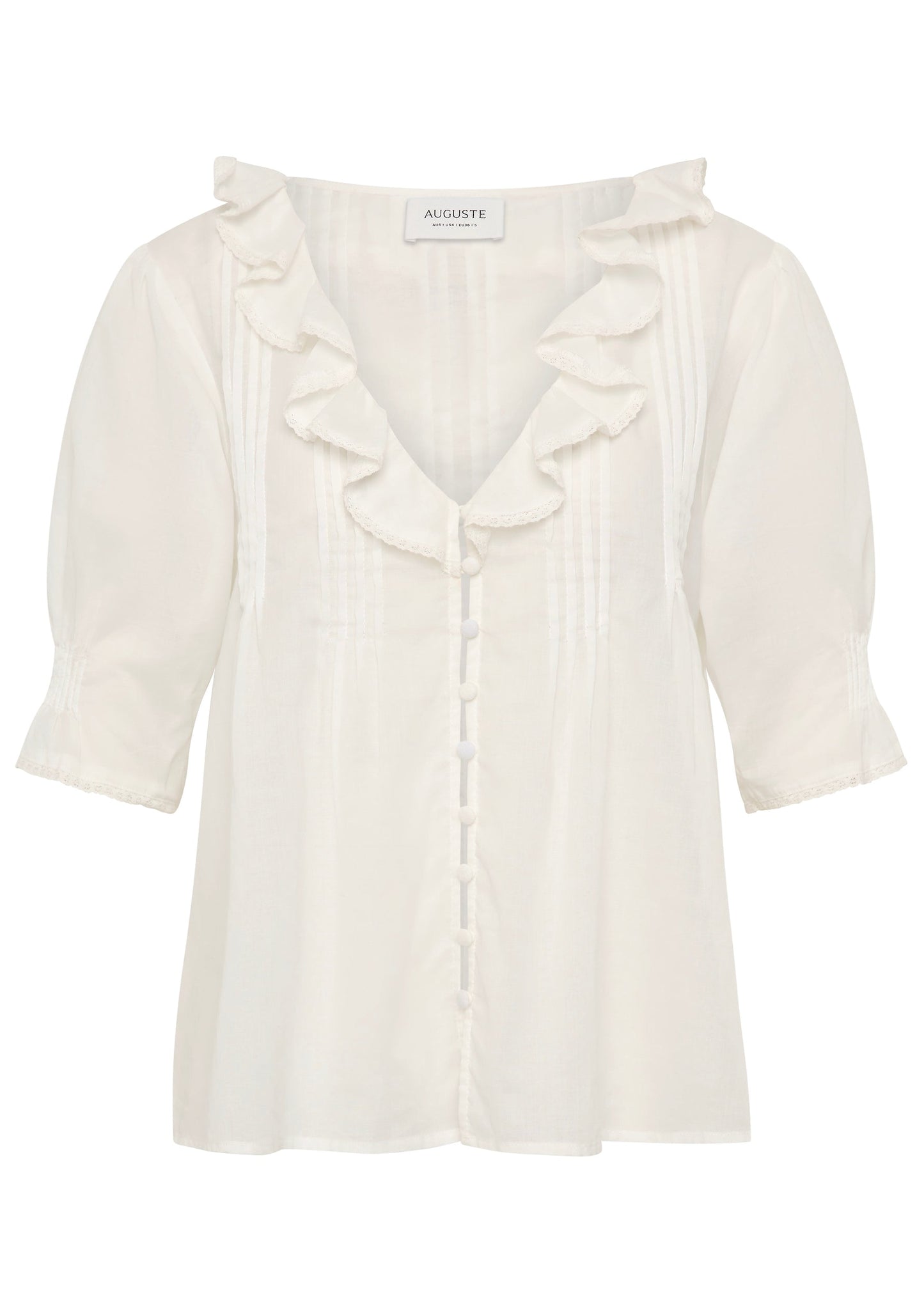 Auguste The Label Rafael Blouse (White)