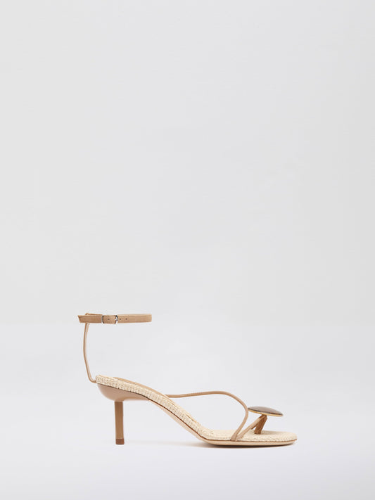 Christopher Esber Doma Stoned Raffia Heel (Eye)