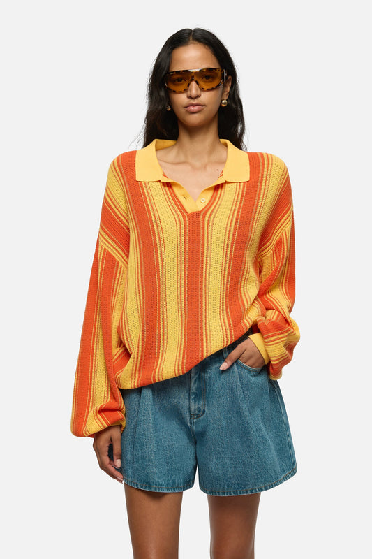 Blanca Studio Odette Sweater Preorder (Tangerine)