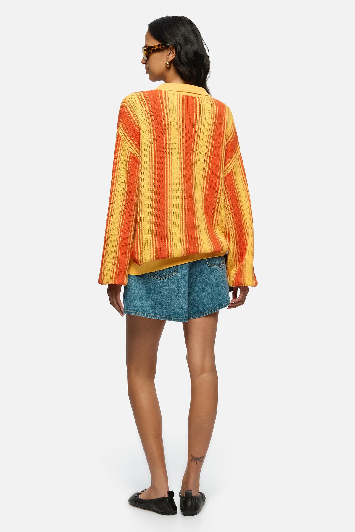 Blanca Studio Odette Sweater Preorder (Tangerine)