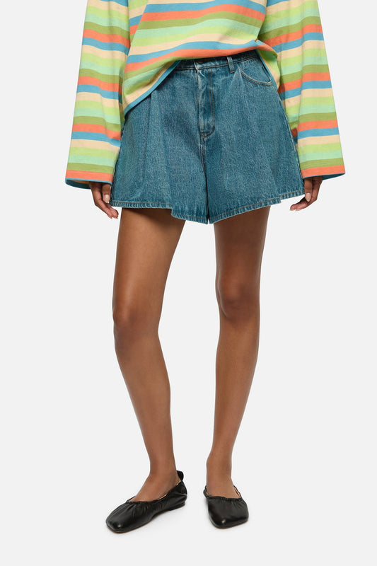 Blanca Studio Julienne Shorts Preorder (Blue)