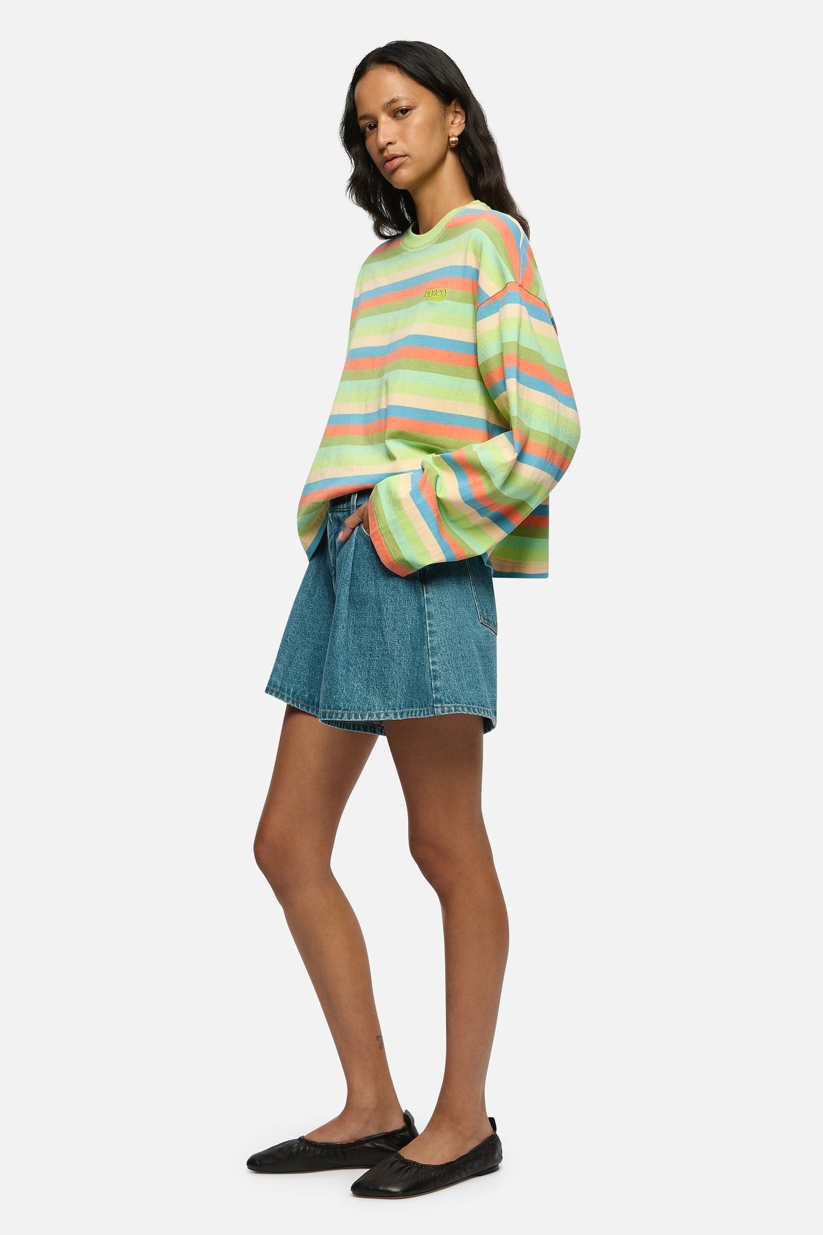 Blanca Studio Julienne Shorts Preorder (Blue)