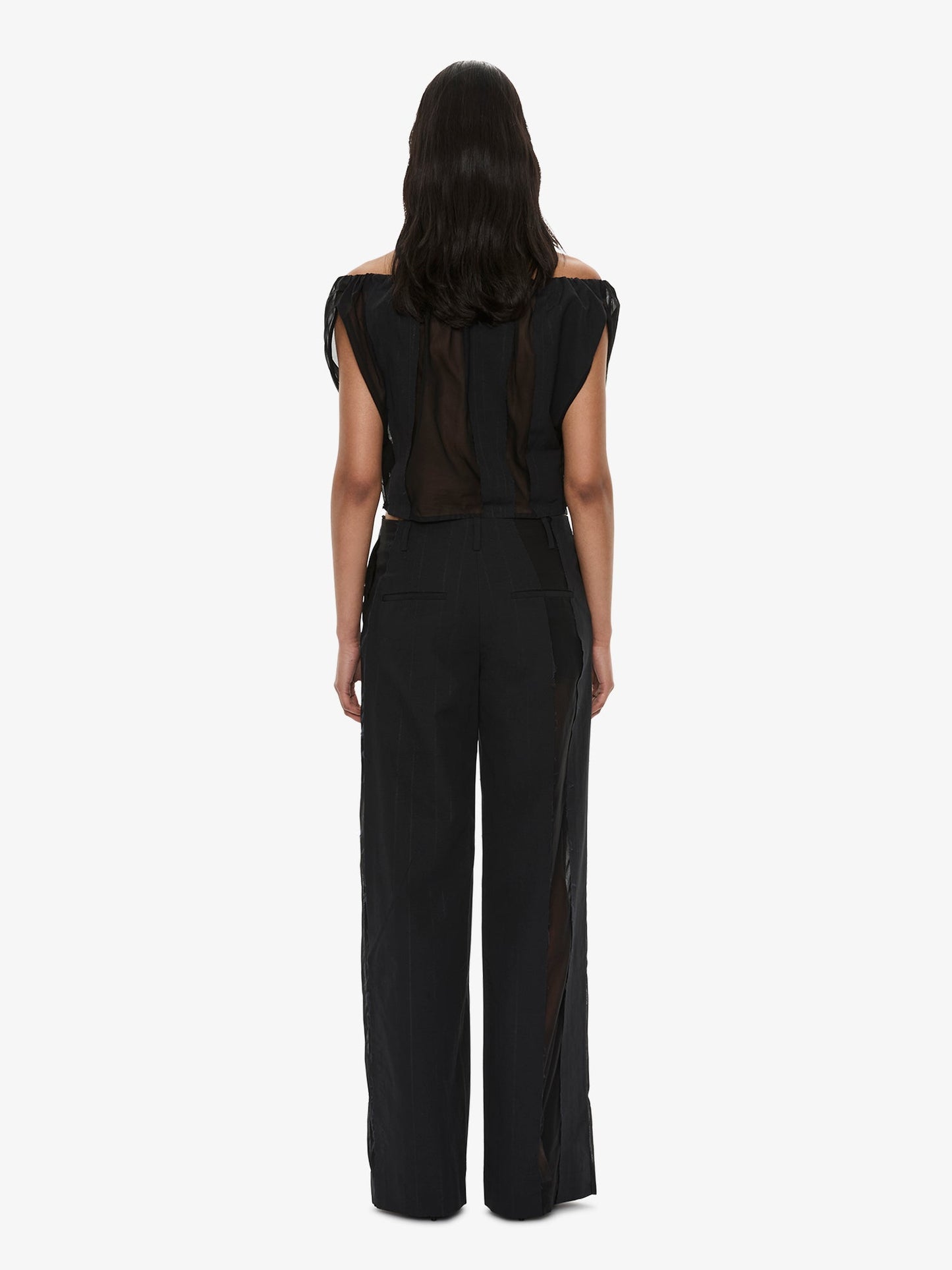 CHRISTOPHER ESBER Ignis Spliced Trouser (Black)
