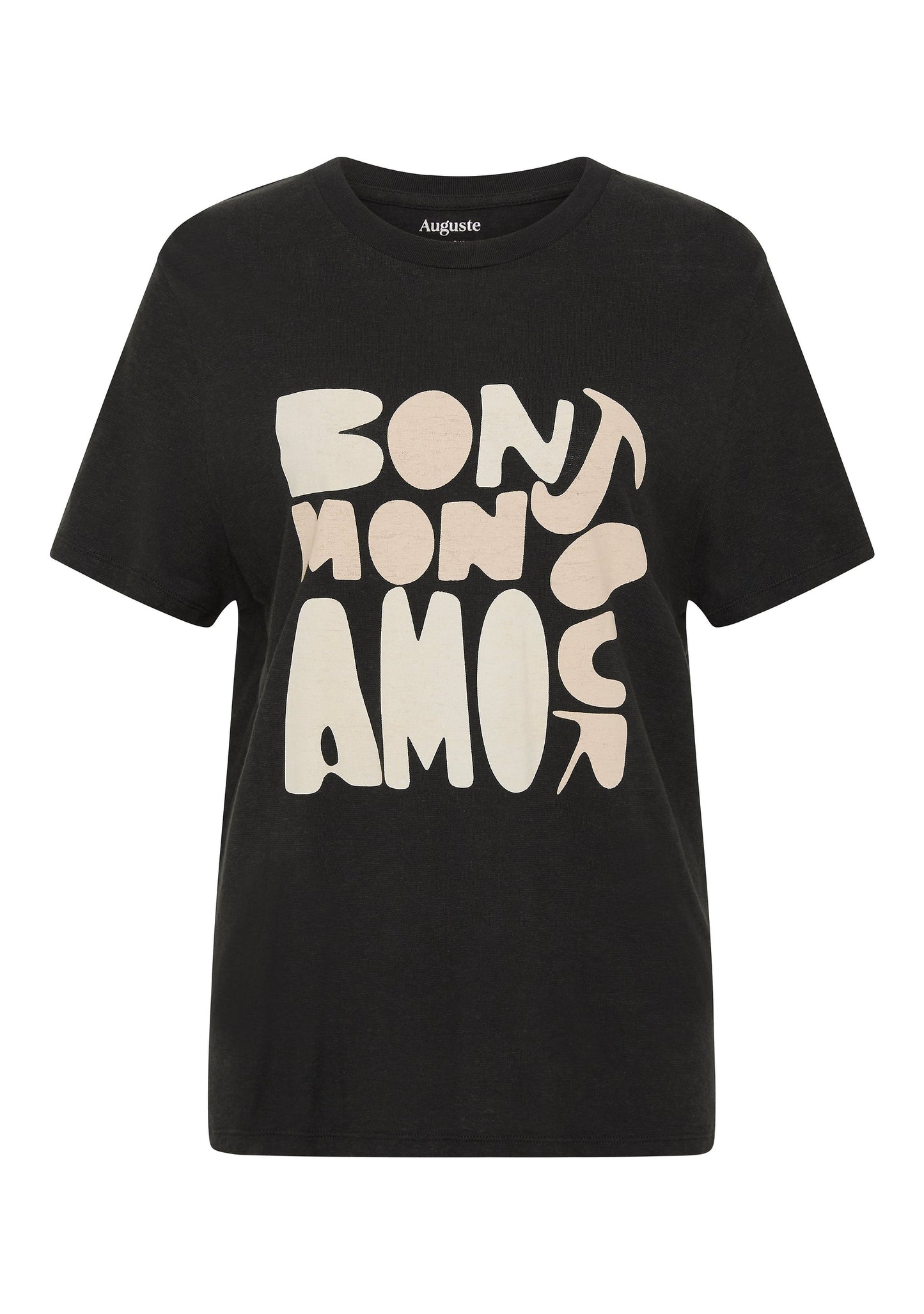 Auguste The Label Bonjour Classic Tee (Black)