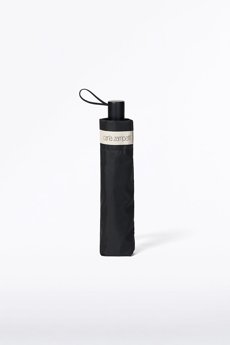 Carla Zampatti Cz Logo Umbrella (Black)