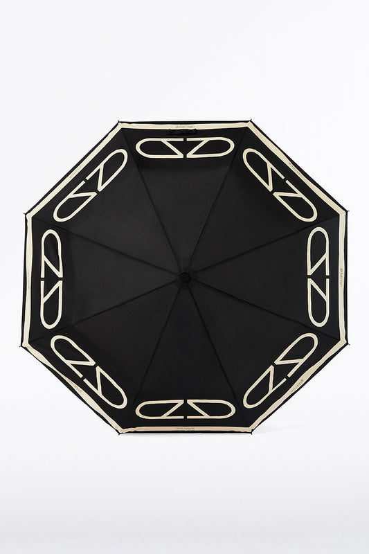 Carla Zampatti Cz Logo Umbrella (Black)