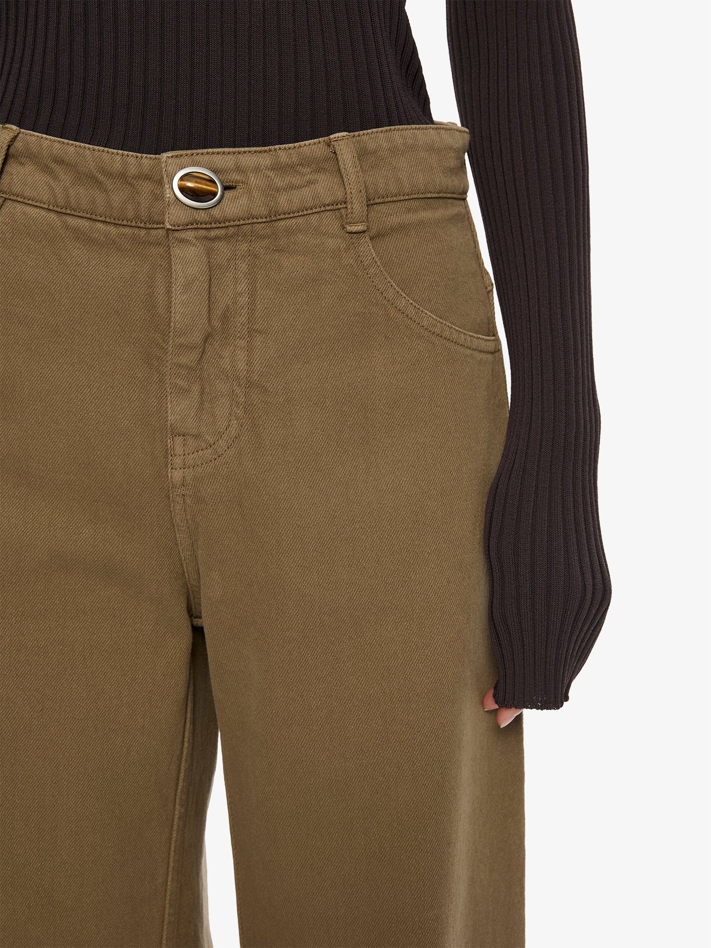 CHRISTOPHER ESBER Relaxed Denim Quartz Jean (Khaki)