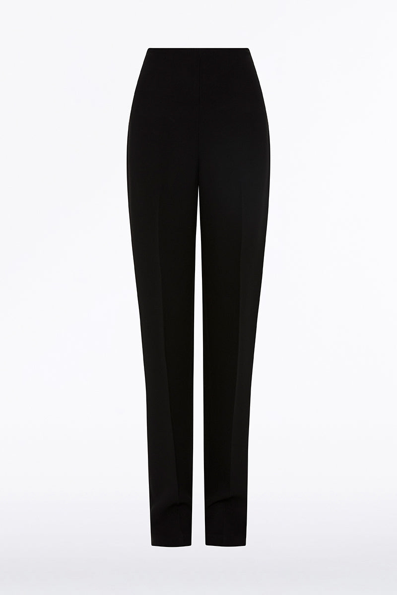 Carla Zampatti Crepe Slim Classic Pant (Black)